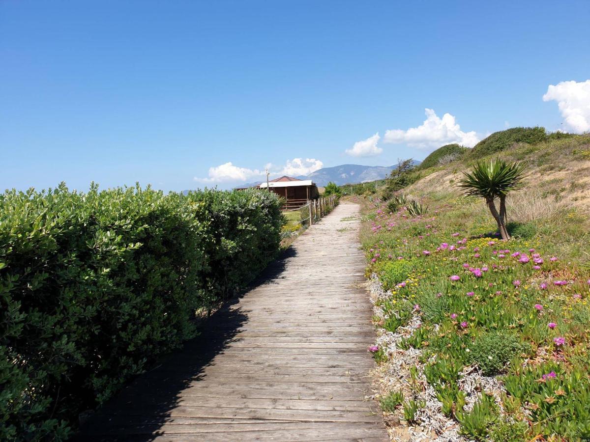 La Villa Fronte Spiaggia Bandiera Blu Sperlonga Exterior foto